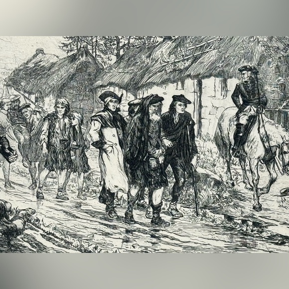 Original Etching “The End of the Forty Five Rebellion” by William Hole, 1882 - Picture 5 of 8